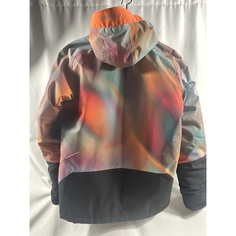 O'Neill Youth Ski Snowboard Winter Jacket Multicolor Hyperdry 10K Hooded Size L